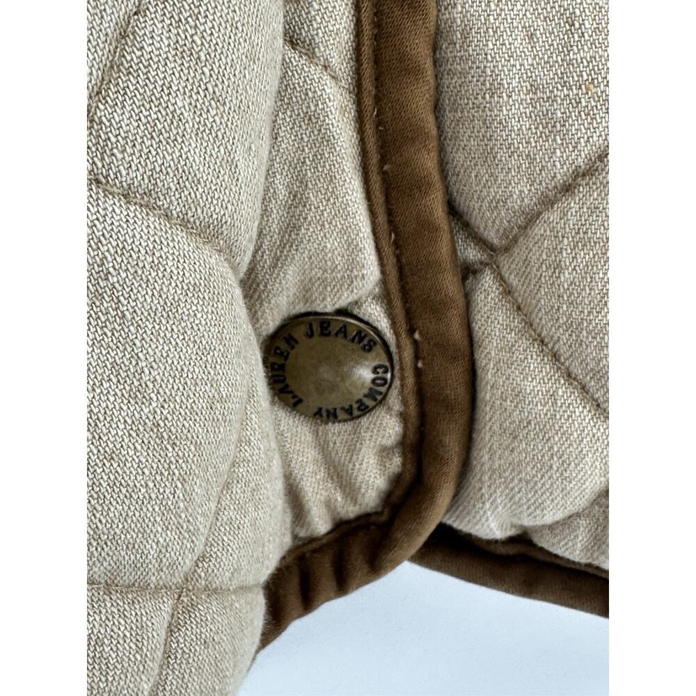 Polo Ralph Lauren Jeans Co. Women’s Classic Quilted Snap Front Jacket Size L - Picture 2 of 10